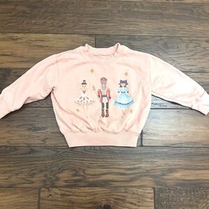 Pink Chicken Nutcracker Ballet Sweatshirt